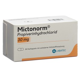 MICTONORM caps ret 30 mg 84 pce