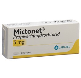 MICTONET drag 5 mg 28 pce