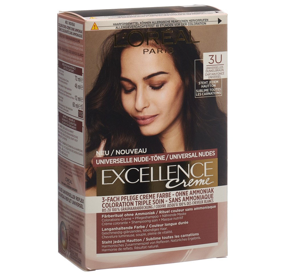 EXCELLENCE Universelle Nudes brun foncé tb EXCELLENCE Universelle Nudes brun foncé tb