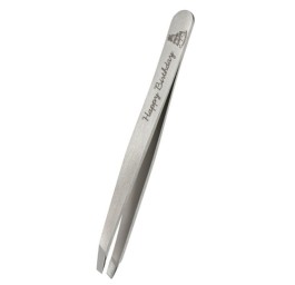 RUBIS pincette biseautée inox happy birthday