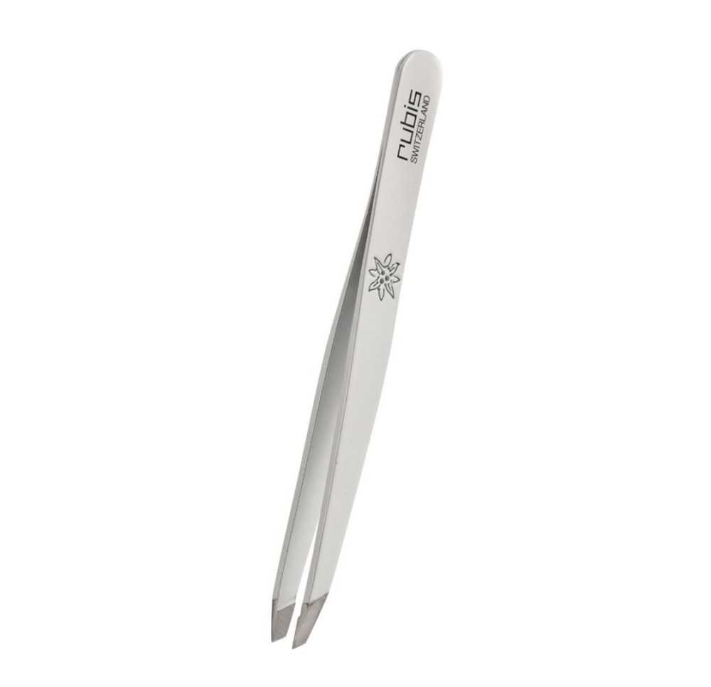 RUBIS pincette biseautée inox edelweiss laser