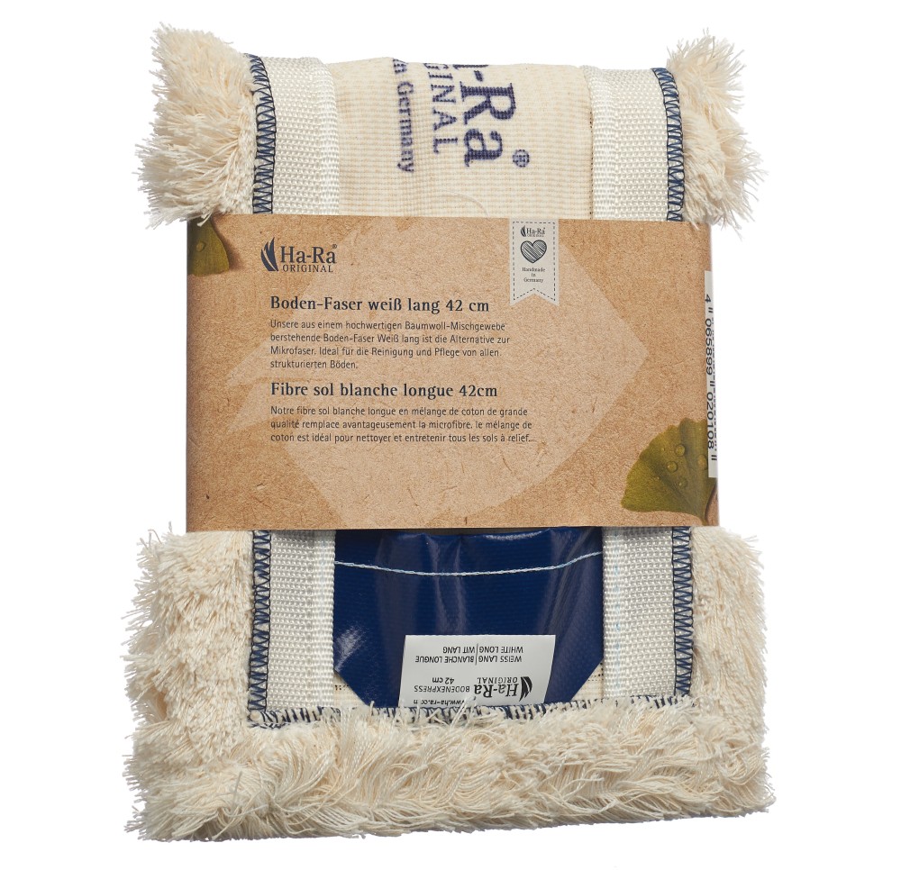 HA-RA Fibre sol 42cm blanche longue
