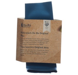 HA-RA Chiffon pour les lunettes bleu