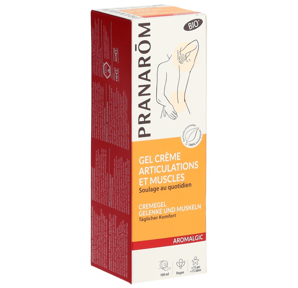 PRANAROM Aromalgic gel cr articulat bio eco 100 ml PRANAROM Aromalgic gel cr articulat bio eco 100 ml