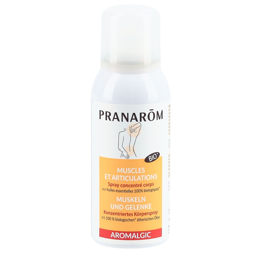 PRANAROM Aromalgic spr conc corps bio eco 75 ml PRANAROM Aromalgic spr conc corps bio eco 75 ml