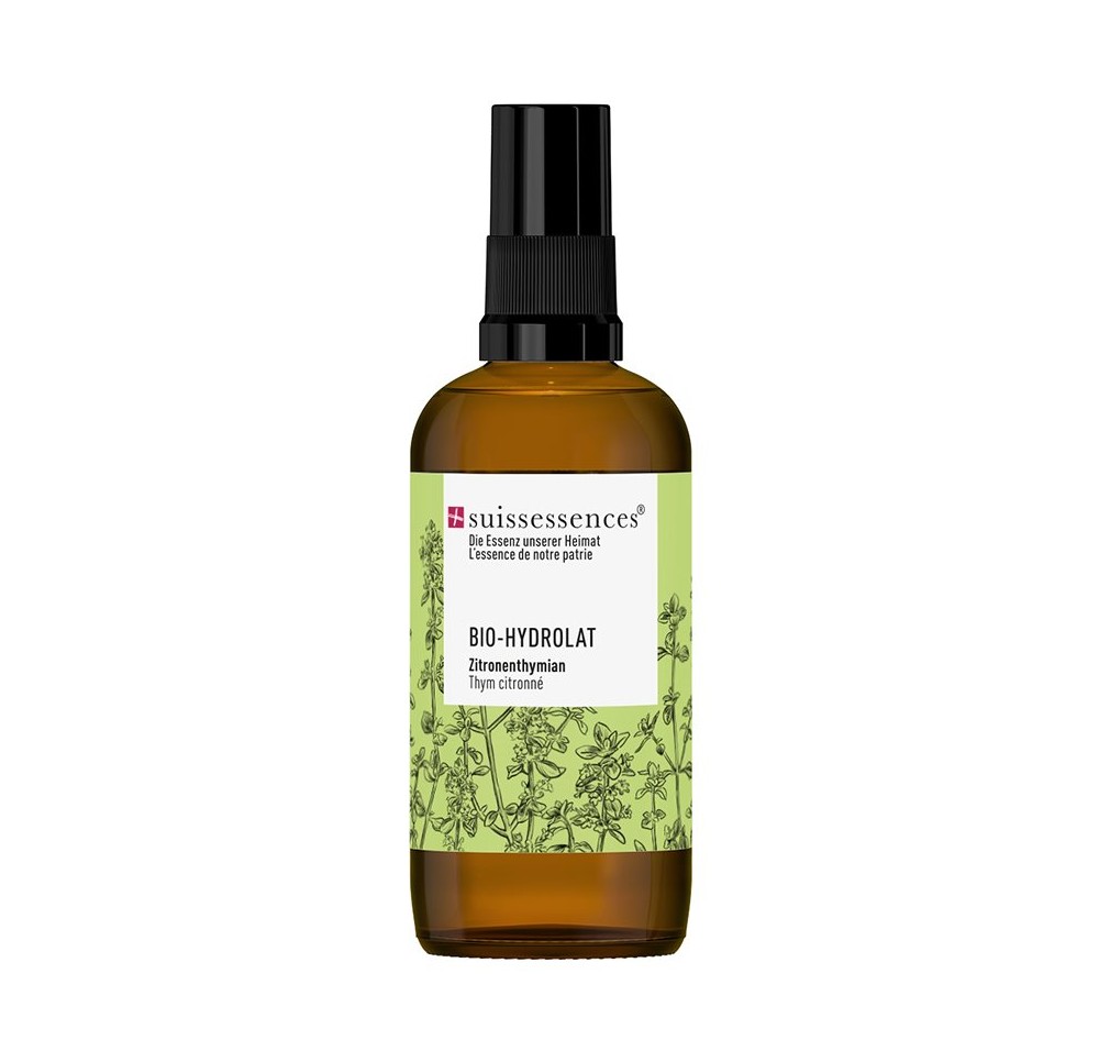 SUISSESSENCES Bio-Hydrolat thym citron spr 100 ml SUISSESSENCES Bio-Hydrolat thym citron spr 100 ml