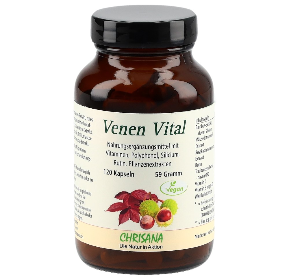 CHRISANA Veines vitales caps bte 120 pce CHRISANA Veines vitales caps bte 120 pce