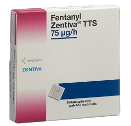 FENTANYL Zentiva TTS patch mat 75 mcg/h 5 pce