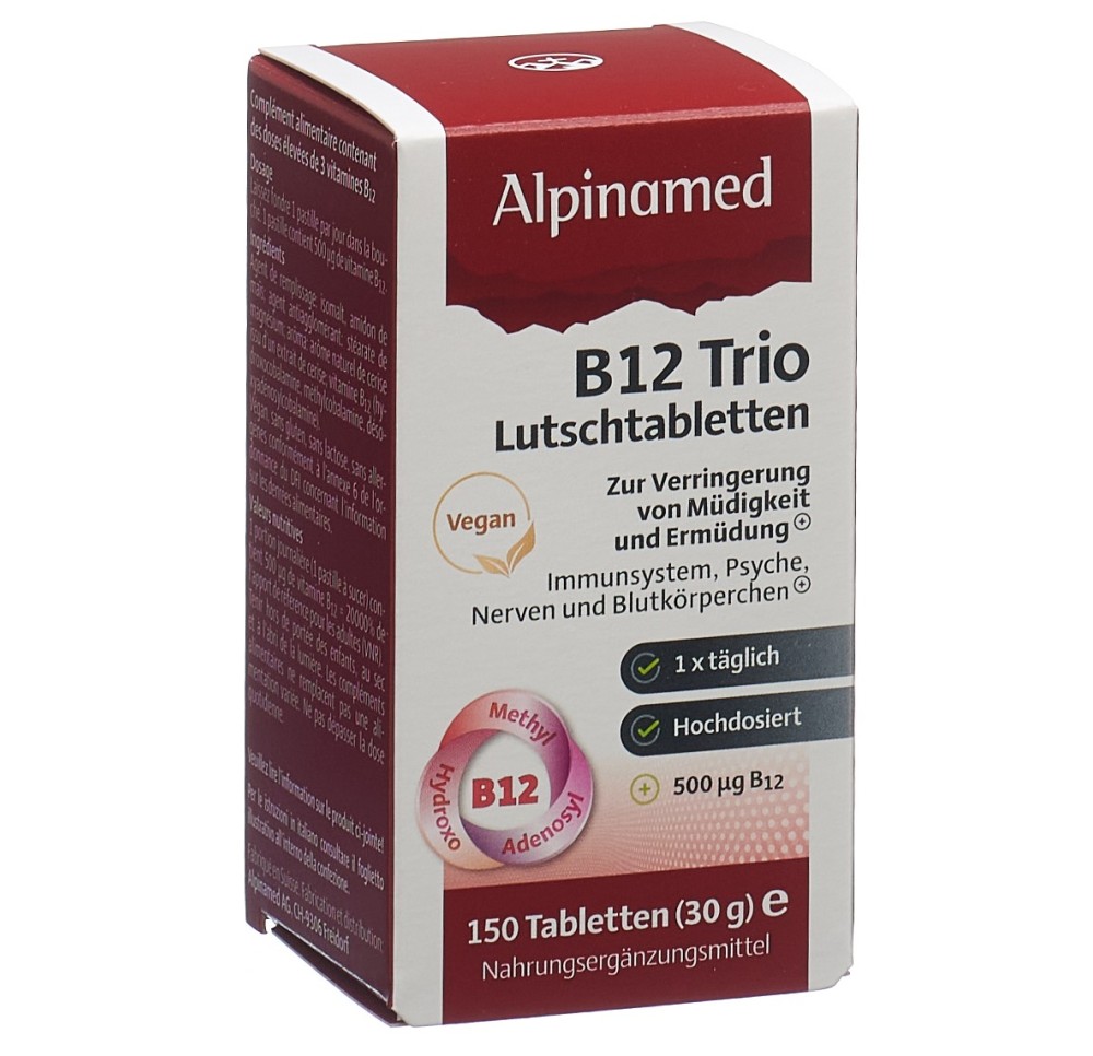 ALPINAMED B12 trio cpr fl 150 pce ALPINAMED B12 trio cpr fl 150 pce