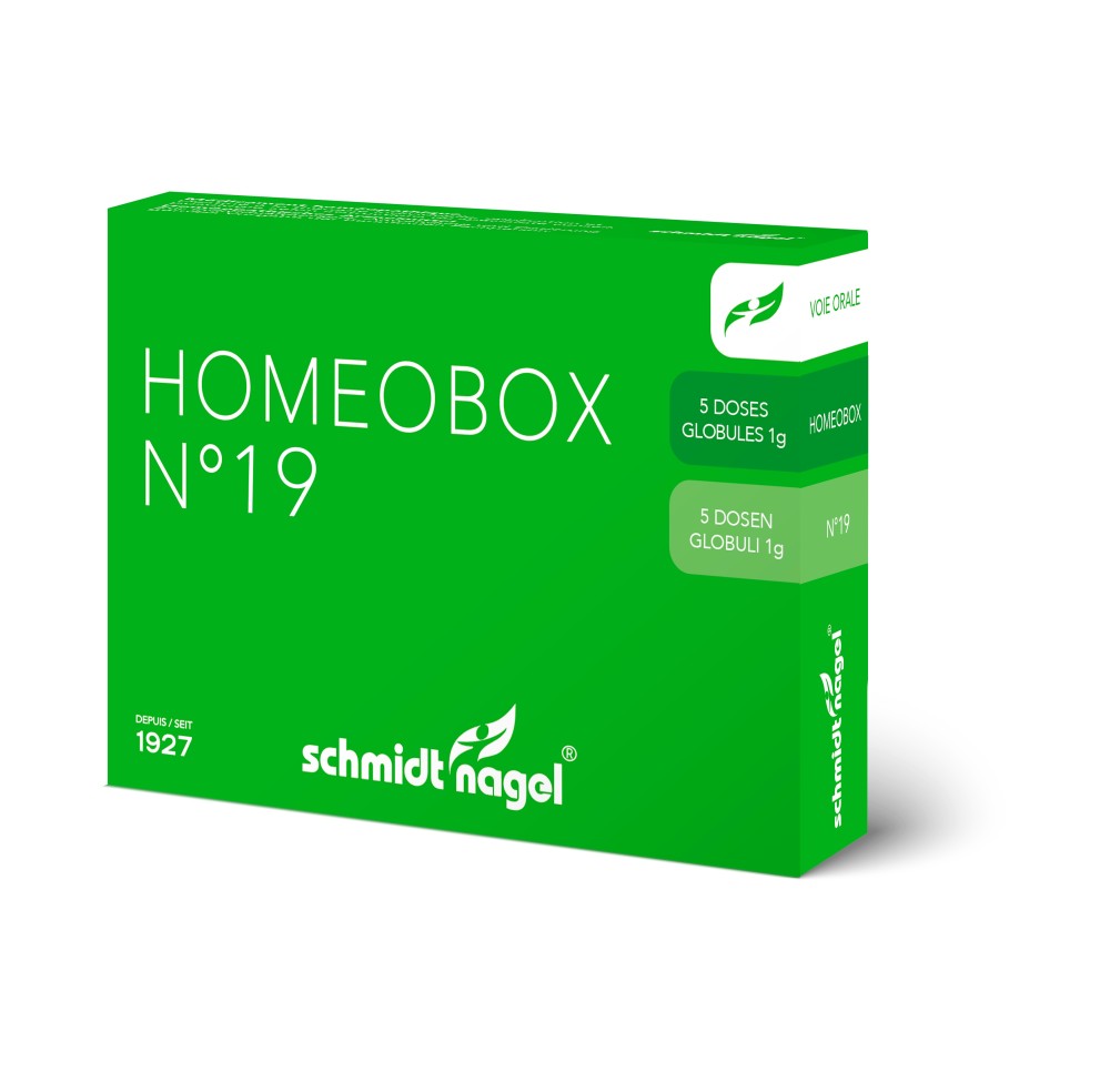 SN HomeoBox 19 glob 5 x 1 g