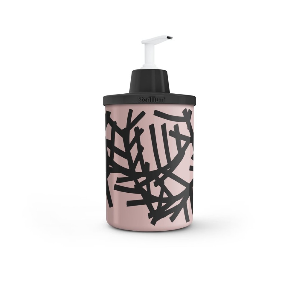 STERILLIUM Dispenser MIA abstract pink STERILLIUM Dispenser MIA abstract pink