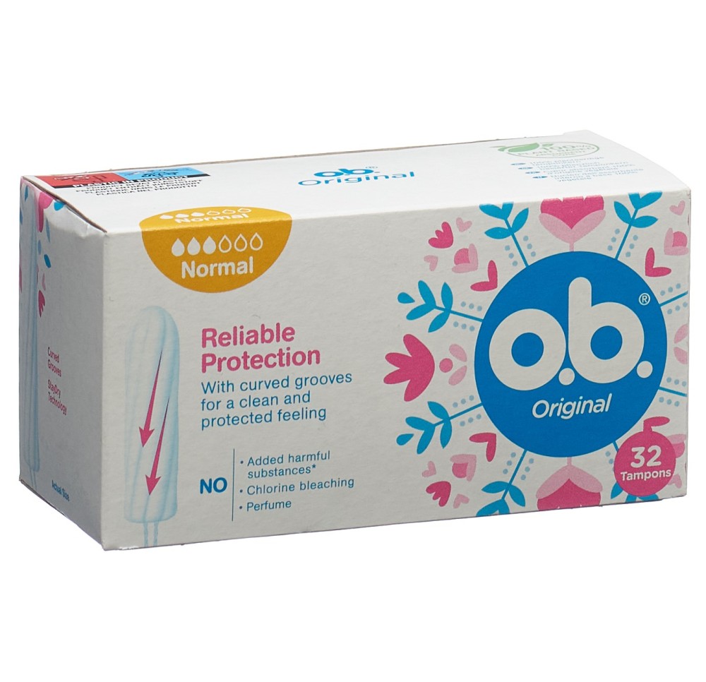 OB tampons Original normal 32 pce