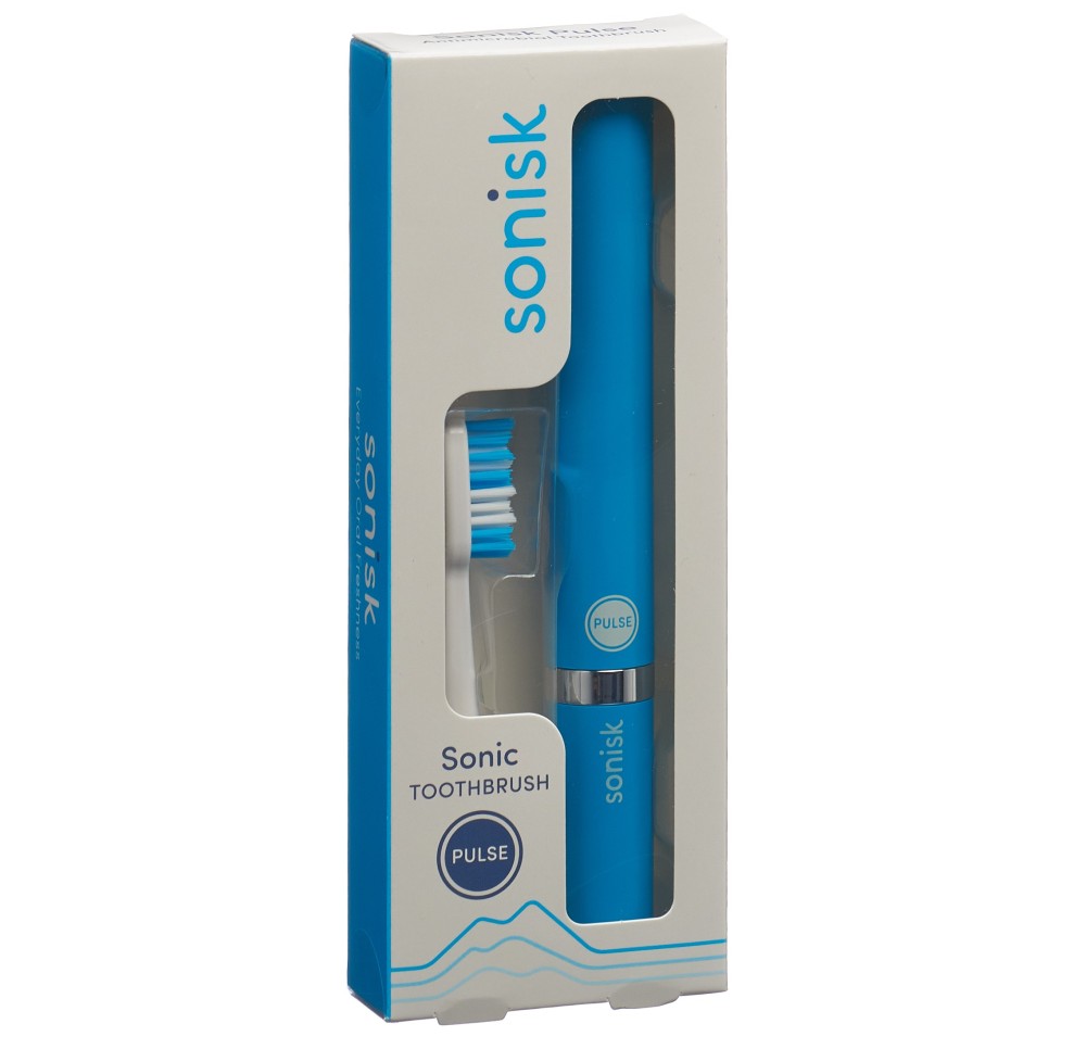 SONISK brosse à dents sonique bleu brillant