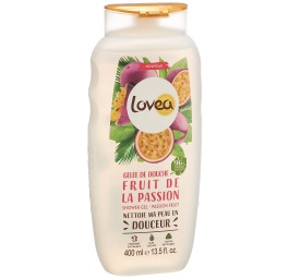 LOVEA gel douche fruit de la passion 400 ml