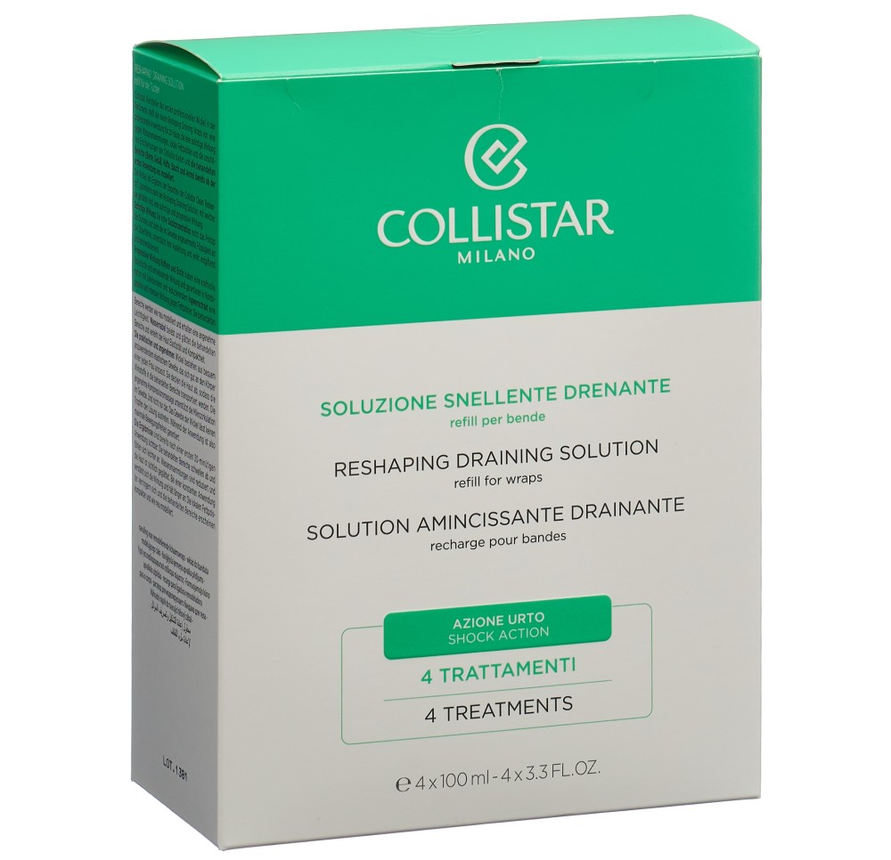 COLLIST BODY CARE Reshap Draining Sol Ref 4 pce