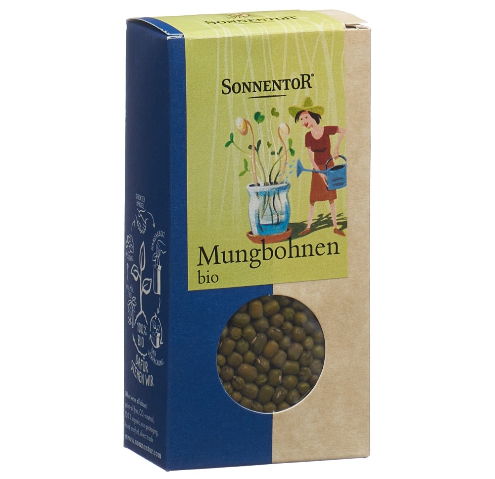 SONNENTOR Mungbohnen Keimsaat BIO sach 120 g