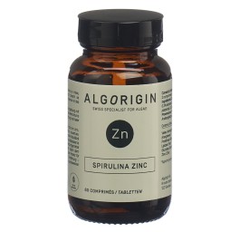 ALGORIGIN Spiruline Zinc cpr fl 60 pce