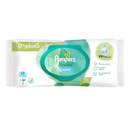 PAMPERS lingettes humides Harmonie aqua 48 pce