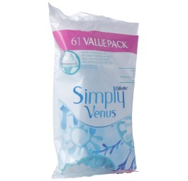 GILLETTE Simply Venus2 rasoir jetable 6 pce