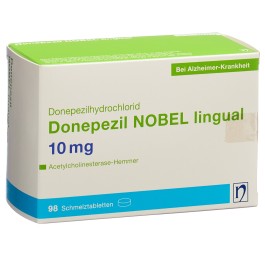 DONEPEZIL NOBEL lingual cpr orodisp 10 mg 98 pce