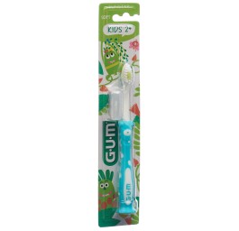GUM Kids brosse dents 2-6ans turquoise