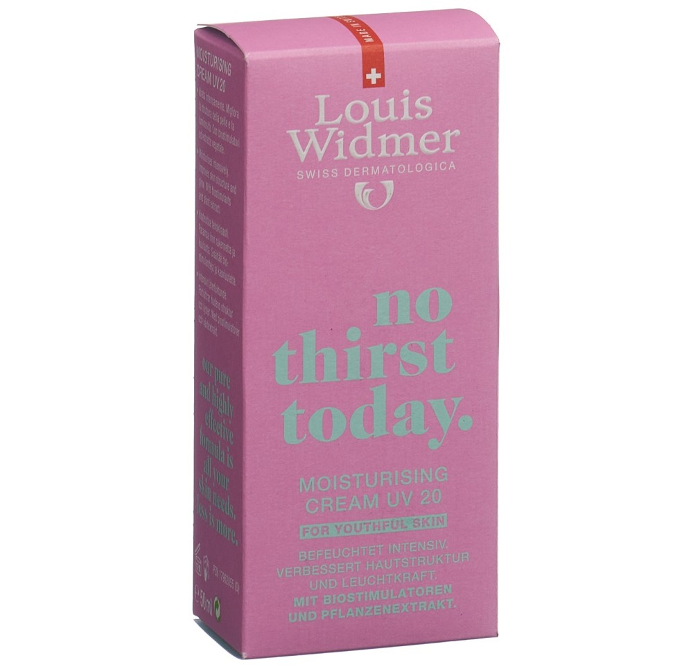 WIDMER moisturising cream UV20 parf 50 ml