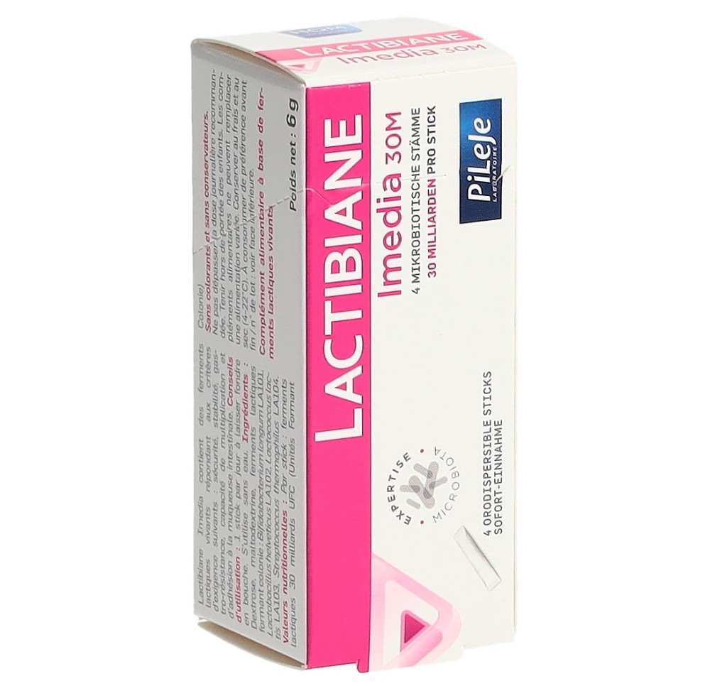 LACTIBIANE Imedia sticks 4 pce LACTIBIANE Imedia sticks 4 pce
