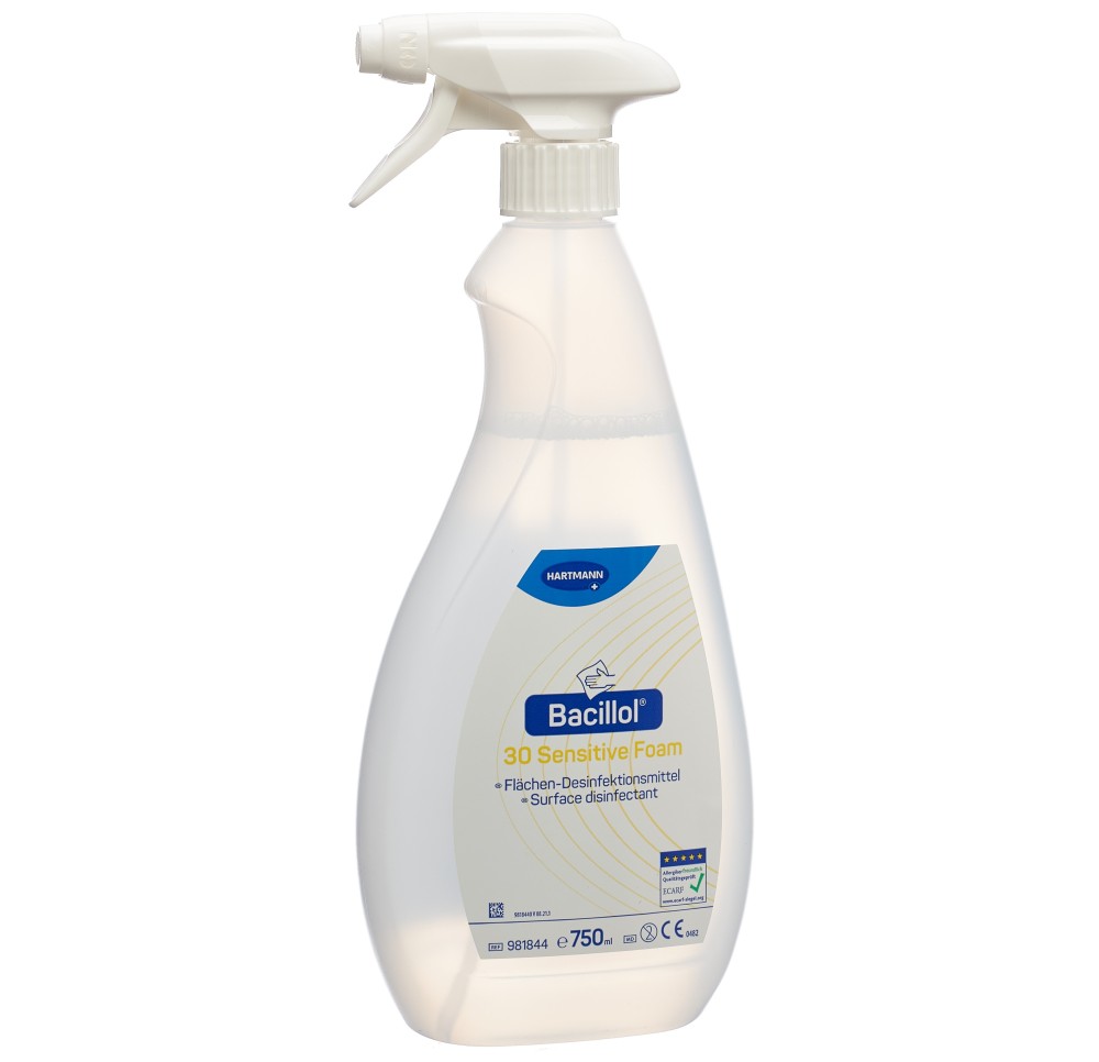BACILLOL 30 sensitive foam spr 750 ml