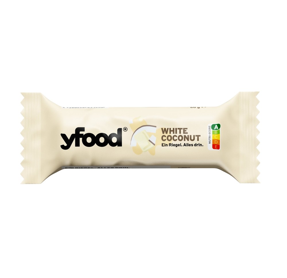 YFOOD hautes proté barre coco&choco bla 60 g