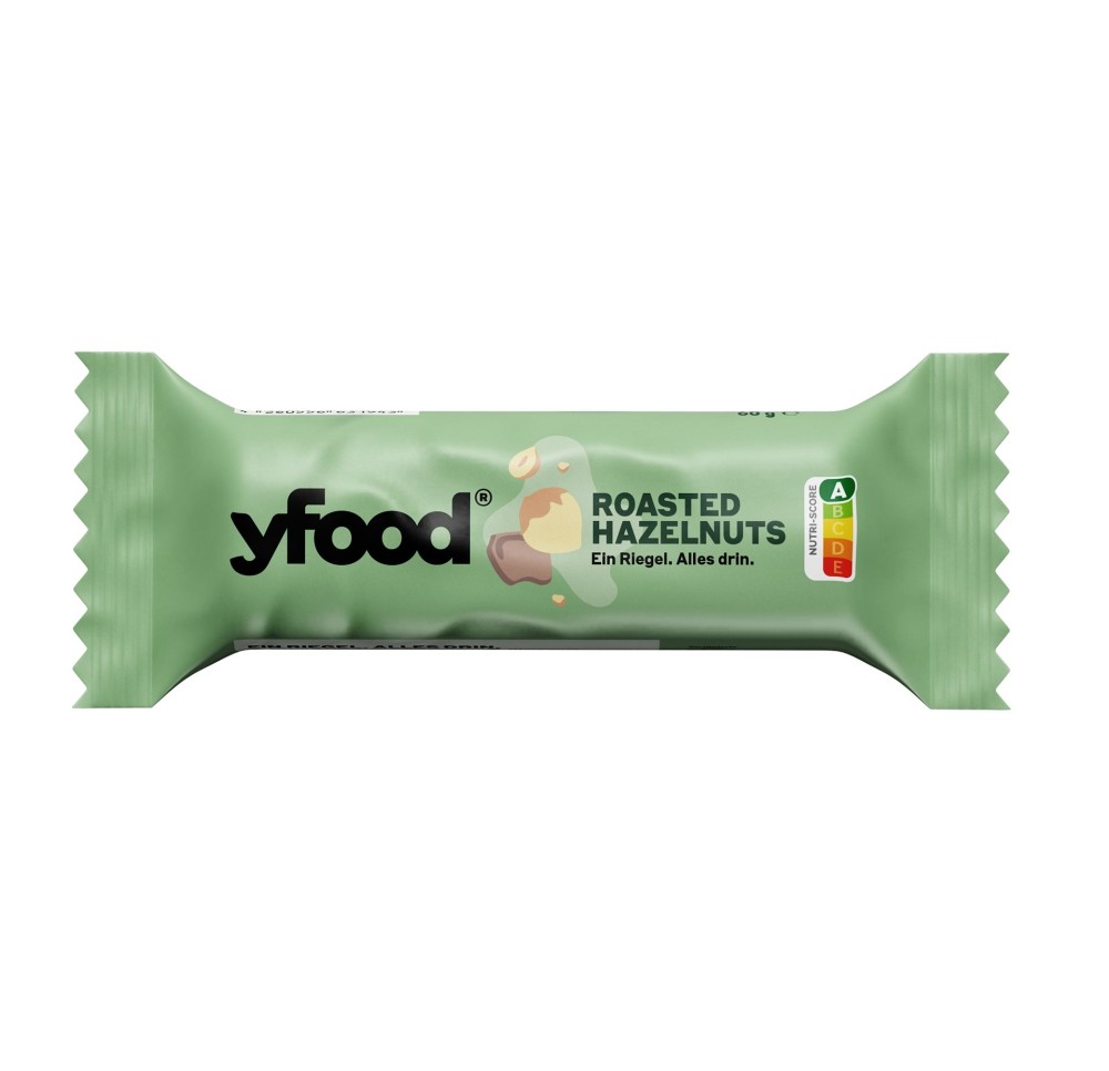 YFOOD hautes proté barre choco&noisette 60 g