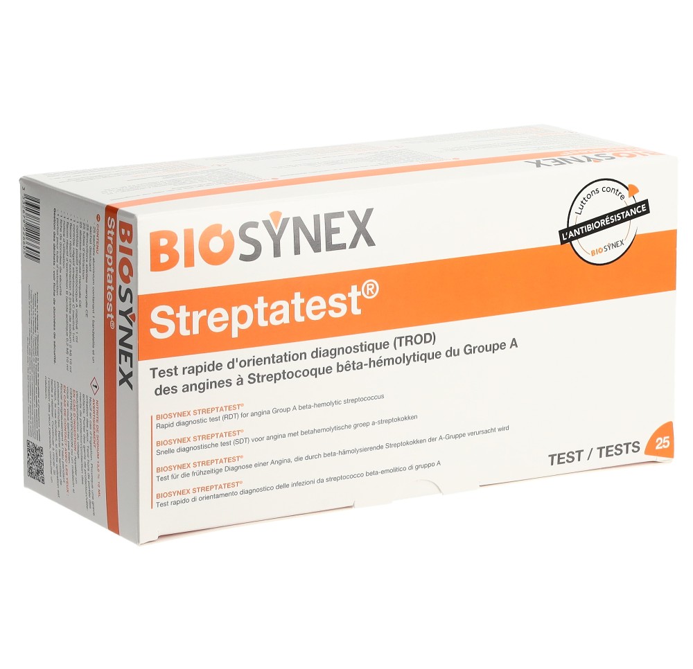 BIOSYNEX Streptatest 25 pce
