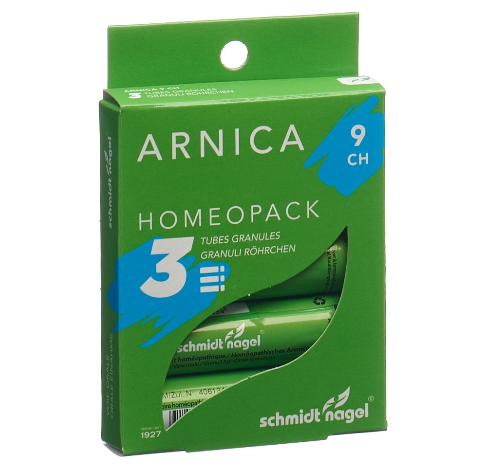 SN Homeopack Arnica gran 9 CH 3 x 4 g