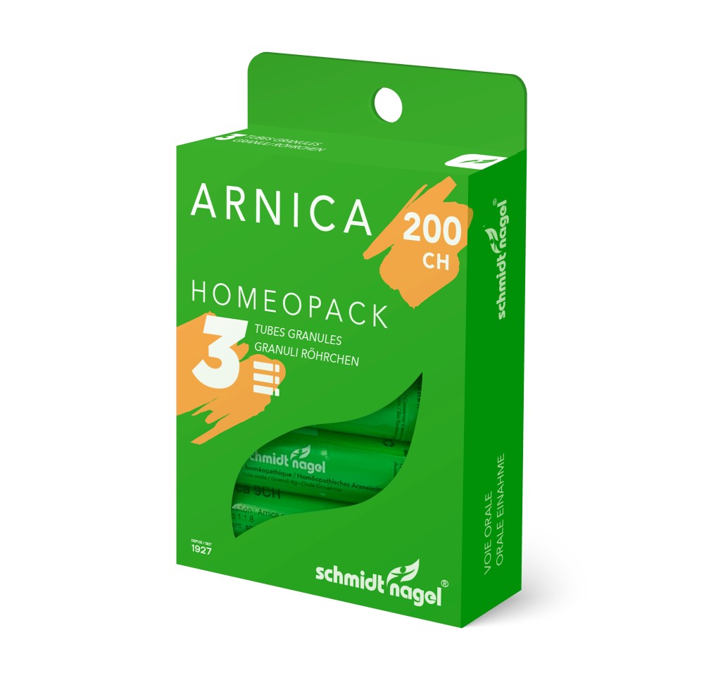 SN Homeopack Arnica gran 200 CH 3 x 4 g