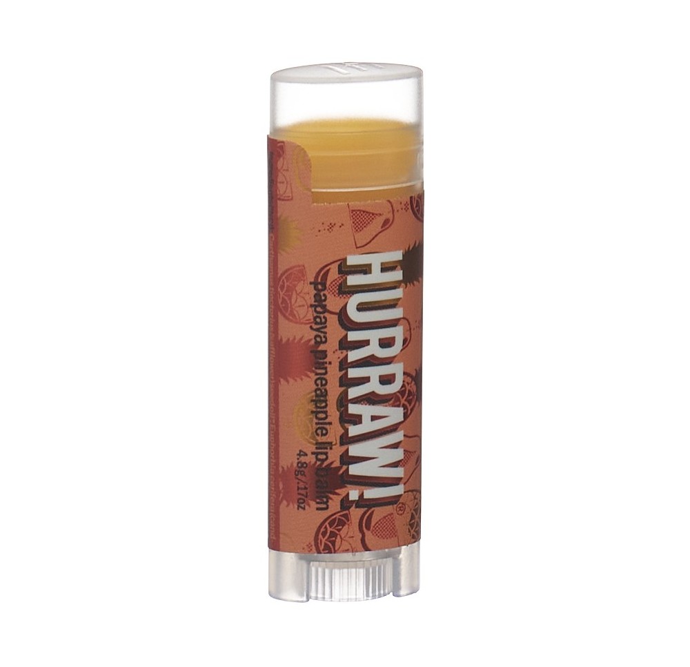 HURRAW! lip balm pinapple-papaya BIO 4.8 g