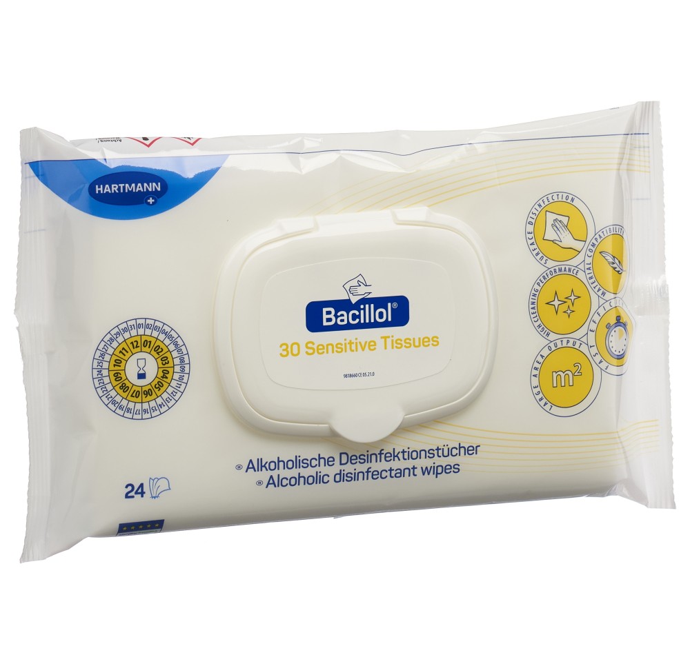 BACILLOL 30 sensitive tissues 24 pce