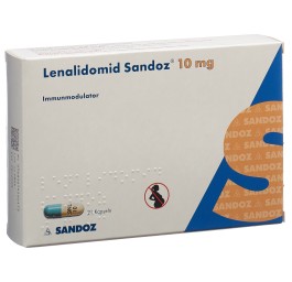 LENALIDOMID Sandoz caps 10 mg 21 pce