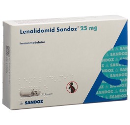 LENALIDOMID Sandoz caps 25 mg 21 pce