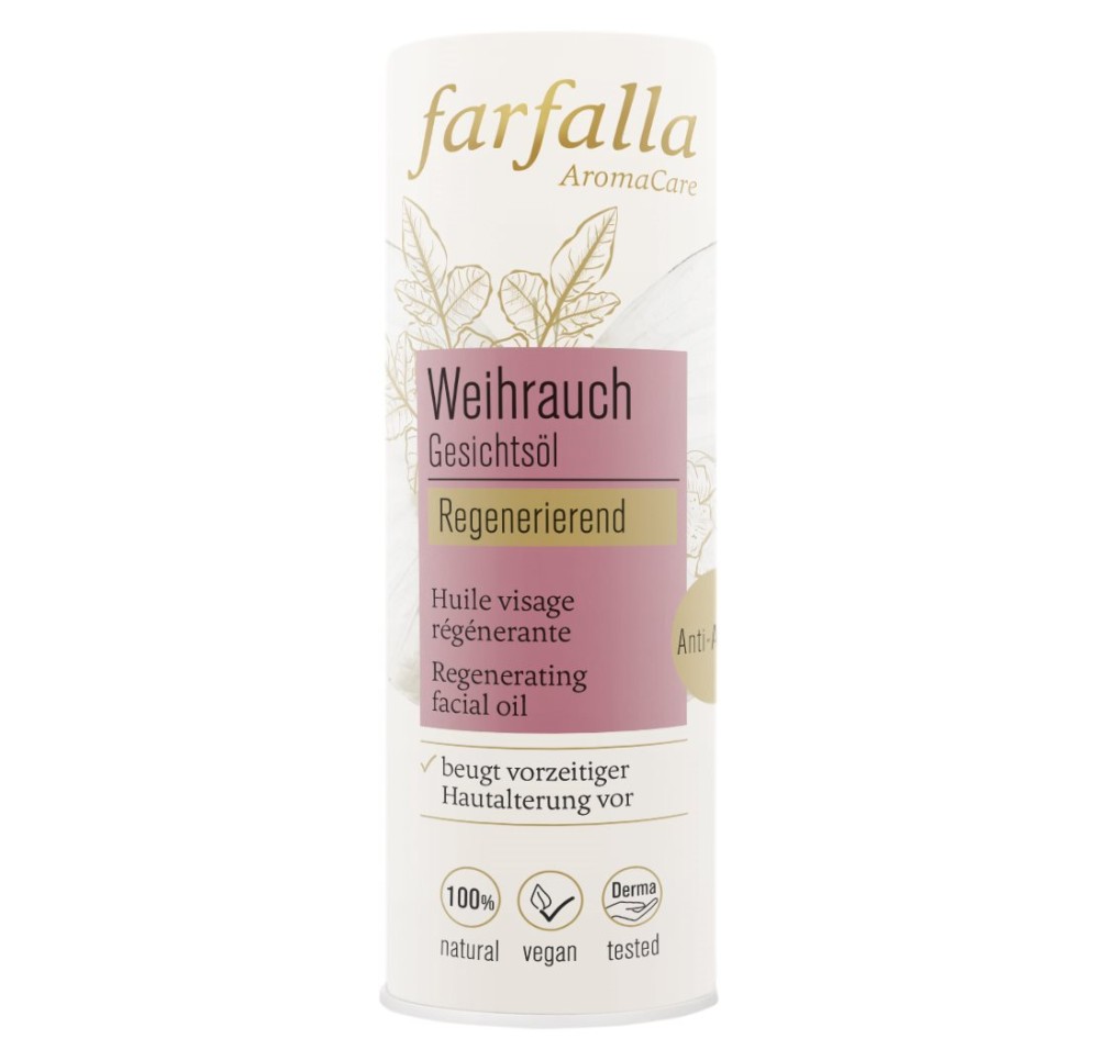 FARFALLA Huile visage Weihrauch 15 ml FARFALLA Huile visage Weihrauch 15 ml