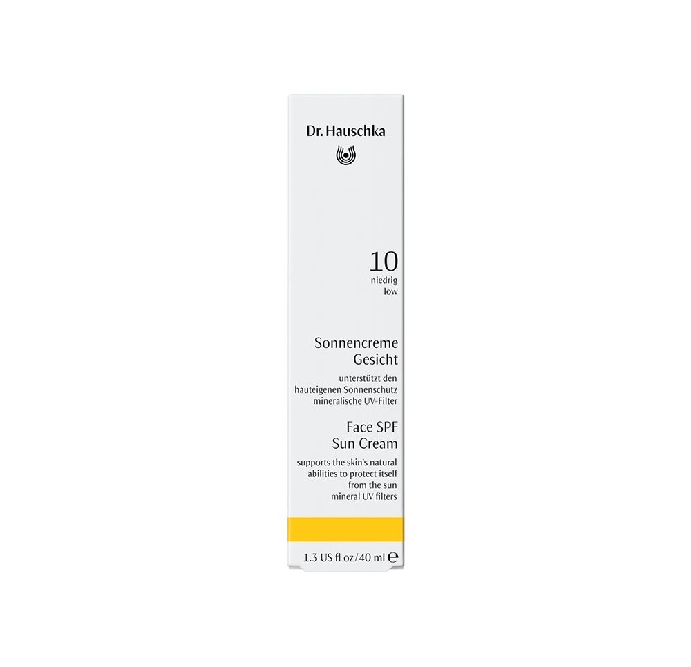 DR. HAUSCHKA crème solaire visage SPF10 tb 40 ml