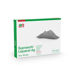 SUPRASORB Liquacel Ag 10x10cm 10 pce