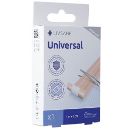 LIVSANE Premium pansements univer 1mx6cm