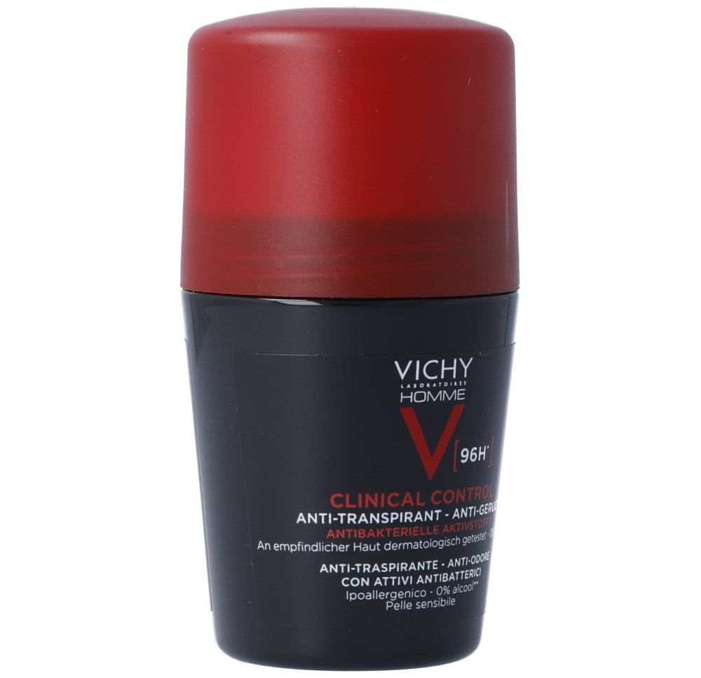 VICHY Homme déo C.C roll-on 96h DE/IT/FR 50 ml VICHY Homme déo C.C roll-on 96h DE/IT/FR 50 ml
