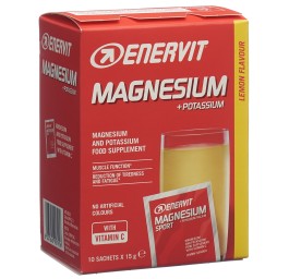 ENERVIT pdr magnesium potassium 10 sach 15 g