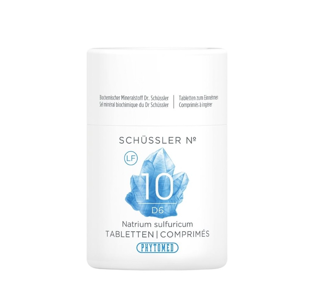 PHYTOMED SCHÜSSLER No10 cpr 6 D s lactose 100 g