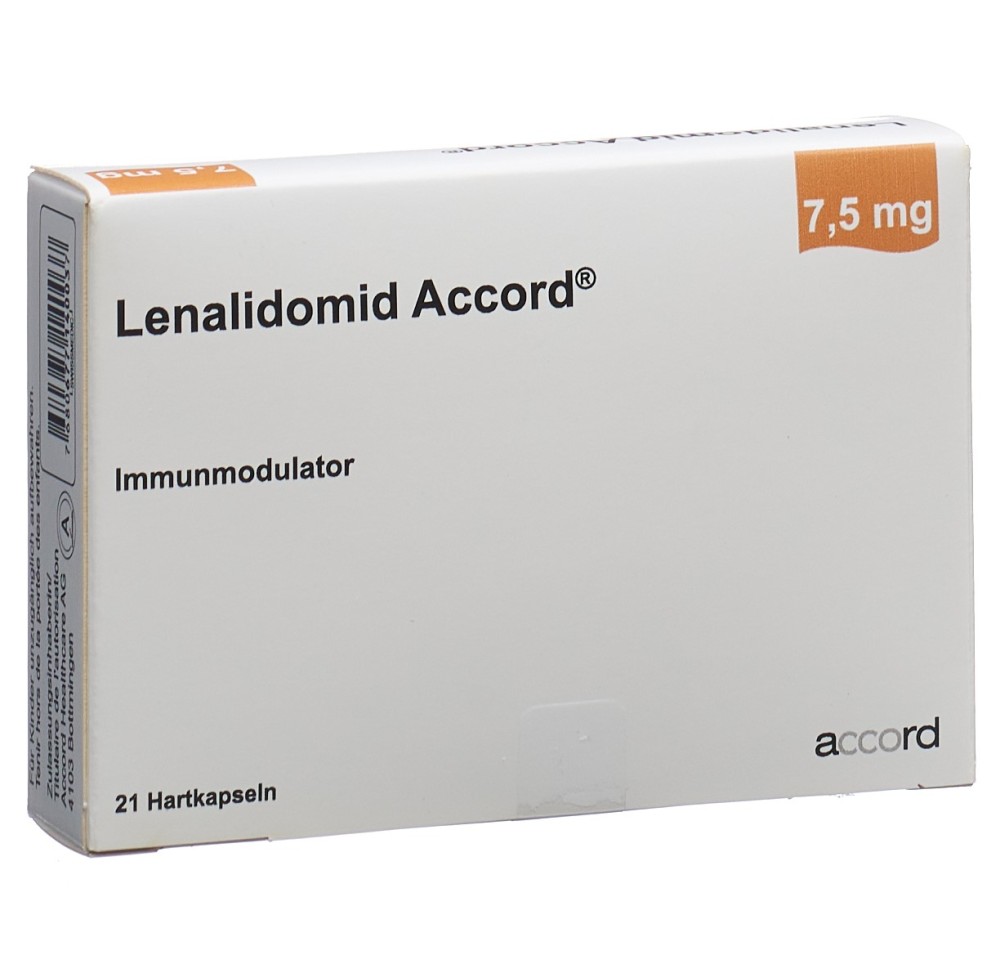 LENALIDOMID Accord caps 7.5 mg 21 pce
