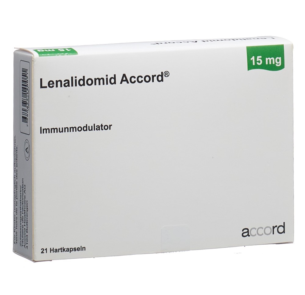 LENALIDOMID Accord caps 15 mg 21 pce