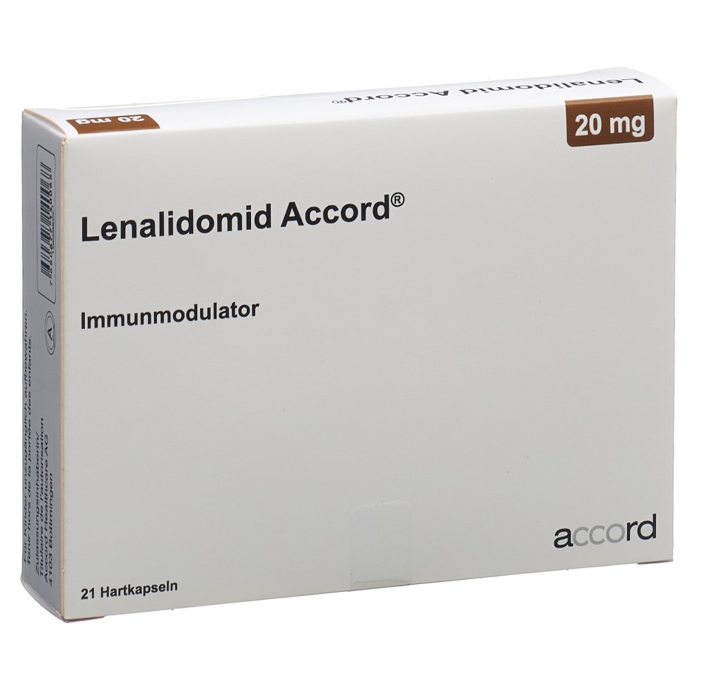 LENALIDOMID Accord caps 20 mg 21 pce LENALIDOMID Accord caps 20 mg 21 pce