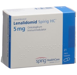 LENALIDOMIDE Spirig HC caps 5 mg 21 pce