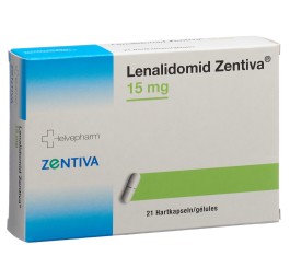 LENALIDOMID Zentiva caps 15 mg 21 pce