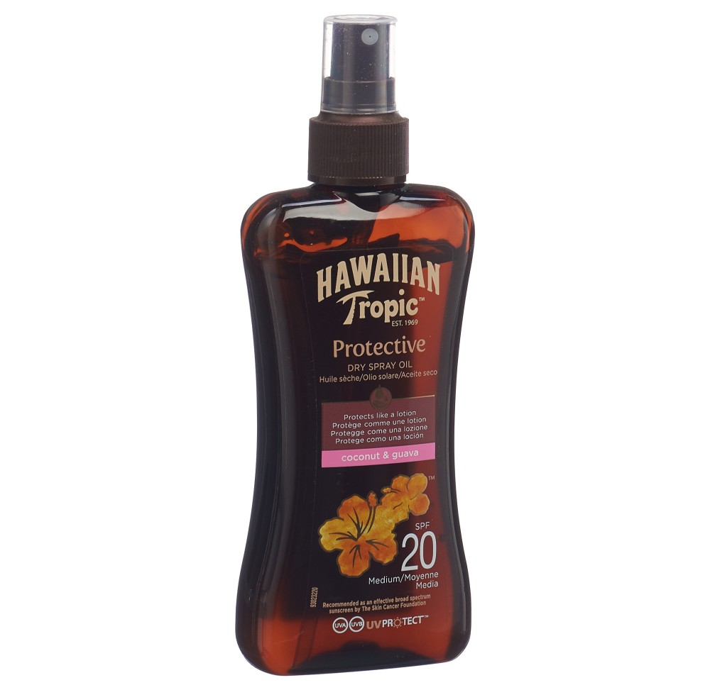 HAWAIIAN TROPIC hulie sol dry spray IP20 200 ml